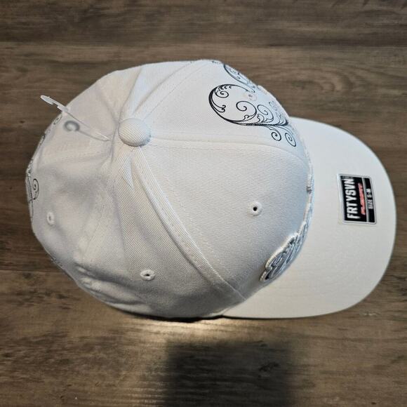 47 Vintage Cincinnati Bearcats Fitted Hat Cap S/M Y2K White NCAA Retro UC CIN - Picture 7 of 10